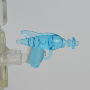 Retro Ray Gun - Transparent Blue