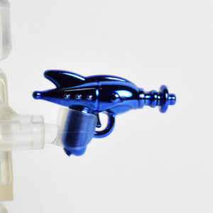 Retro Ray Gun - Chrome Blue