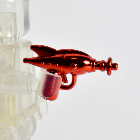 Retro Ray Gun - Chrome Red